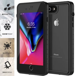 For Apple iPhone 7 / 8 Plus Waterproof Case Shockproof Built-in Screen Protector - Picture 1 of 16
