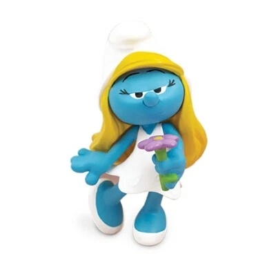 Giochi Preziosi Smurfs - Series 3 (2025): Smurfette GLOW IN DARK - 5,5 cm/ 2.2" - Image 1 of 4