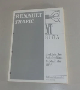 Manual De Taller Electricidad / Esquemas Eléctricos Renault Trafic Mj. 1998 - Imagen 1 de 1