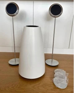 Bang und Olufsen Beolab 14 Sub mit Satelliten Weiß - Bild 1 von 9