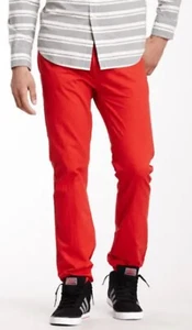 Indigo Star Owen Slim Straight Jean Red Size 31x30 - Picture 1 of 8