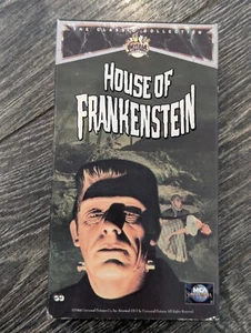 House of Frankenstein VHS 1992 Horror Movie Boris Karloff 1944 Classic Film - Picture 1 of 5