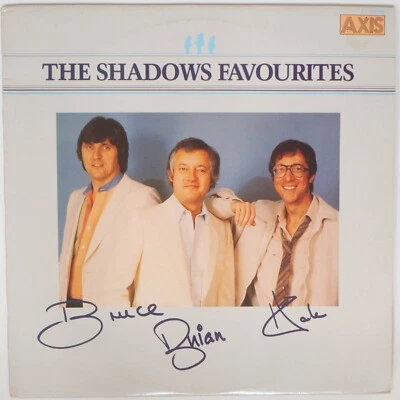 THE SHADOWS - THE SHADOWS FAVOURITES - vinyl LP - EMI/AXIS - 1985 - VG (073) - Image 1 of 3