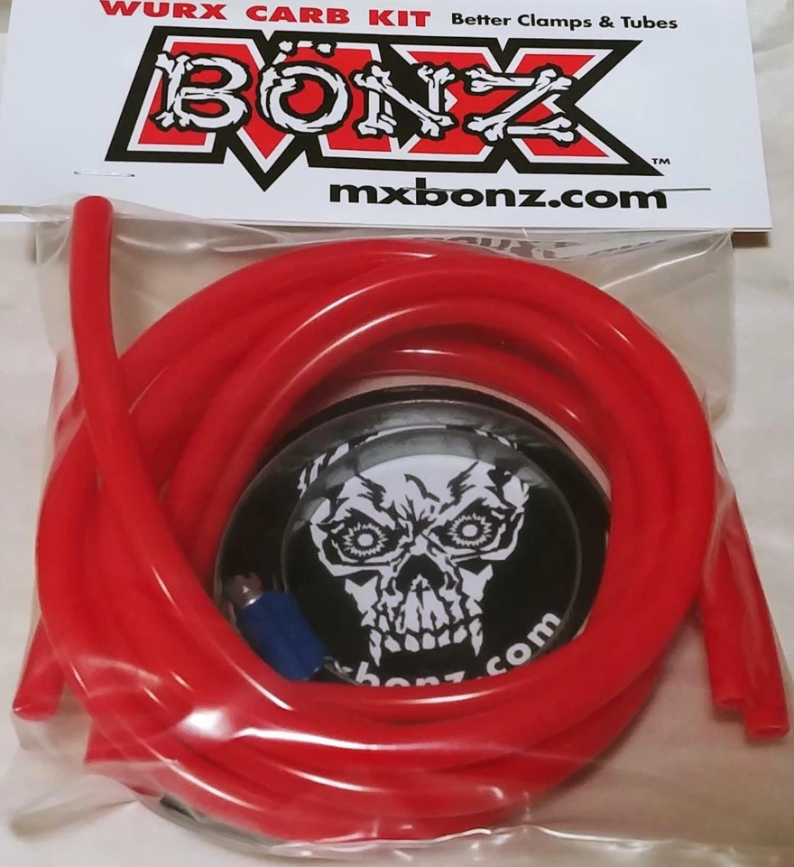 HONDA CRF250R 2004-2009 CRF250X CARBURETOR HOSE KEIHIN FCR MX BONZ WURX CARB KIT - Image 1 of 1