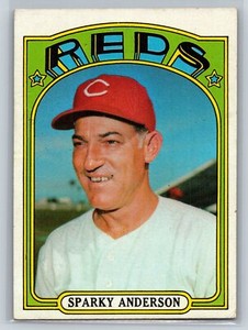 Topps 1972 Sparky Anderson #358