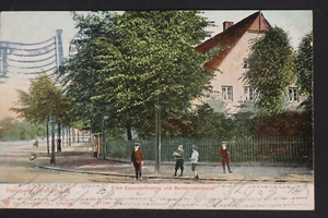 AK Hamburg Winterhude Ecke Eppendorferstieg und Barmbekerstrasse 1906 - Bild 1 von 2