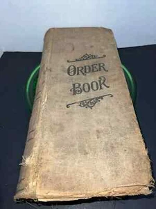 Antique Edwardian 1906 general store butcher shop ledger handwritten 400+ pages - Picture 1 of 10