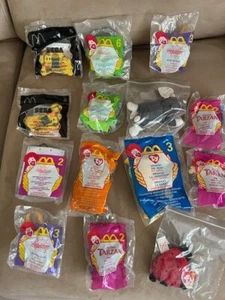 1996-99 Vintage McDonald’s Happy Meals, Sega, Tarzan, Ty, Beetle Borgs 14 Asst. - Bild 1 von 5