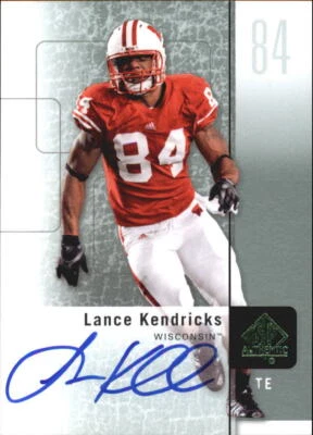 B3818- 2011 SP Authentic Autographs #68 Lance Kendricks E Auto SAMPLE PIC - Image 1 of 2