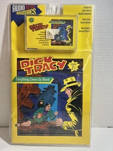 Cinta casete de audio y libro de audio de Disney Audio Action Adventures Dick Tracy episodio 2 - Imagen 1 de 5