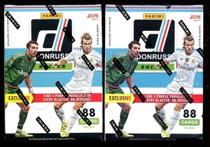 2 cajas Donruss Soccer Blaster Box 2016 11 paquetes por caja - Imagen 1 de 2