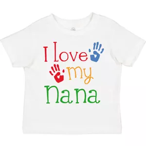 Inktastic I Love My Nana Toddler T-Shirt Grandma Grandmother Mothers Day Child - Picture 1 of 12
