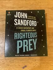 Righteous Prey John Sanford CD Audiobook Unabridged FREE SHIPPING