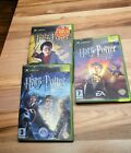 Microsoft Original Xbox Harry Potter 3 Game Bundle - Vgc