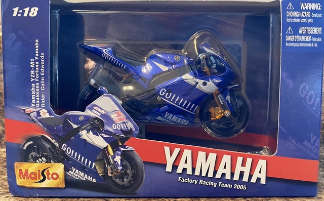 MAQUETTE YAMAHA M1 FACTORY RACING FABIO QUARTARARO 1/18 - Goodies Gadgets  et Accessoires Yamaha