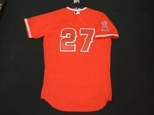 Authentic Mike Trout Anaheim Angels Limited Edition FLEX BASE Jersey RARE! 52 - Picture 1 of 2
