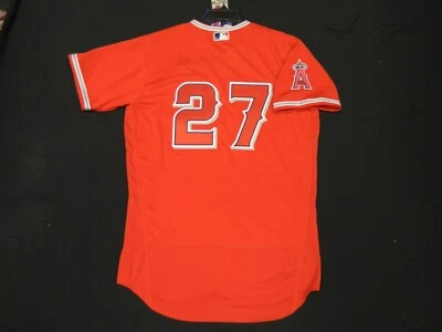 Authentic Mike Trout Anaheim Angels Limited Edition FLEX BASE Jersey RARE! 52 - Image 1 of 2