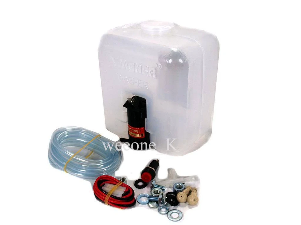 1 Set Universal Windshield Washer Bottle Kit ALL CAR TRUCK PICKUP - Image 1 of 1