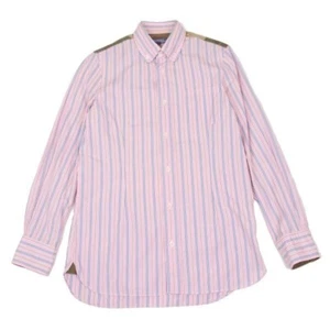Camicia a righe JUNYA WATANABE MAN COMME des GARCONS mimetica giogo commutabile S - Foto 1 di 18