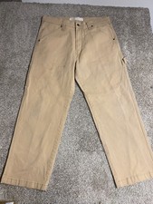 Levis gold Carpenter Jeans Regular Fit Mens 33x28 TAN brown