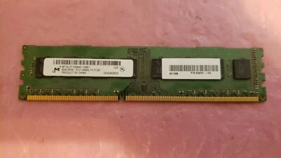 Micron 8GB 2Rx8 PC3-12800U DDR3 1600MHz Desktop RAM Memory - Image 1 of 4