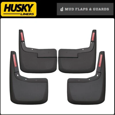 Guardabarros delanteros y traseros Husky Liners® 4 piezas para Ford F-150 2021-2025 Foto 1 de 4