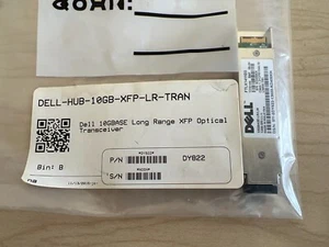 Dell FTLX1411D3 10GBase-LR/LW XFP Transceiver Module 1200-SM-LL-L DY822 - Picture 1 of 1