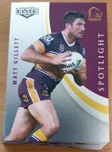 2019 Nrl Elite SPOTLIGHTS Full Set 16 Cards (Auth TLA Card Dealer) - Picture 1 of 4
