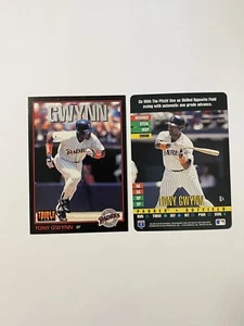 1993 Triple Play & Top Of The Order Tony Gwynn lote de tarjetas de béisbol Padres de la Sala de Corta - Imagen 1 de 2