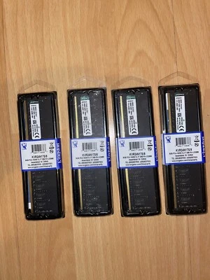 32GB 4x Kingston DDR4 2400MHz 8GB UDIMM (KVR24N17S/8) desktop Memory - Image 1 of 2