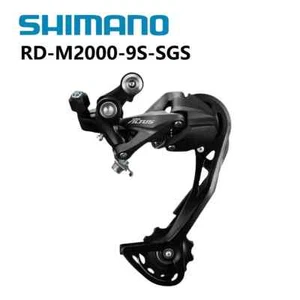 Shimano Altus RD-M2000-SGS Shadow Rear Derailleur Long Cage 9 Speed MTB / Road - Picture 1 of 5