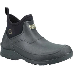 Cotswold Coleford Mens PVC Waterproof Neoprene Short Garden Shoe Wellington Boot - Picture 1 of 5