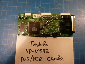 Toshiba SD-V592 DVD/VCR Combo Replacement Parts Cir Board Part # 6870R9812AB - Picture 1 of 4