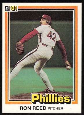 1981 Donruss #44 Ron Reed - Image 1 of 2
