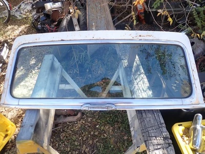 Ford 1956 1956 camioneta escotilla puerta trasera superior tapa ventana trasera Ranch Parklane Foto 1 de 4