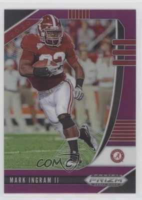 2020 Panini Prizm Draft Picks Purple Prizm Mark Ingram II #67 - Image 1 of 2
