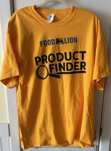 Rare Food Lion Product Finder T-Shirt XL - Picture 1 of 5