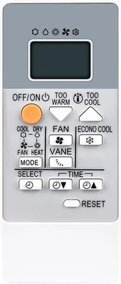 RH18A RH-18A Telecomando Condizionatore Compatibile Con Mitsubishi AC A/C MSZ-HR - Immagine 1 di 4