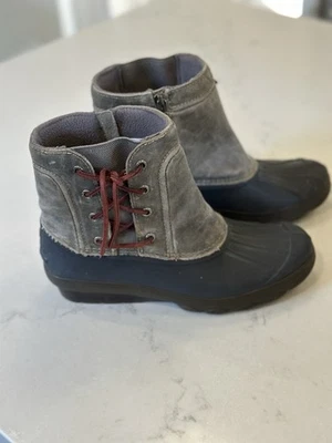 Botas de Lluvia Sperry Carbón y Azul Marino Impermeables Talla 9 Foto 1 de 4