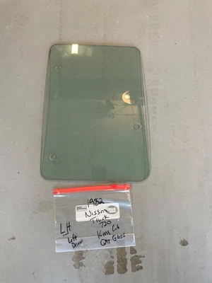 🔥 80-86 Nissan 720 CAMIÓN KING CABINA CUARTO CONDUCTOR IZQUIERDO VENTILACIÓN CRISTAL OEM Foto 1 de 2