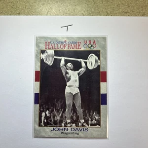 John Davis 1991 Impel Olympics Salón de la Fama #41 EE. UU. - Imagen 1 de 2