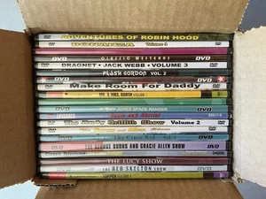 BIG SET Of 20 Classic Television Episode Discs TV DVD Lot A All Thin Cases Mint - Picture 1 of 1