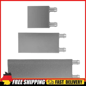 Aluminiumlegierungs-Flüssigkeits-Wasser-Kühlblock für Computer-CPU-Silber-Kühlkö - Afbeelding 1 van 18