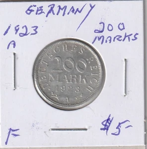 GERMANY 1923A 200 Marks - Picture 1 of 2