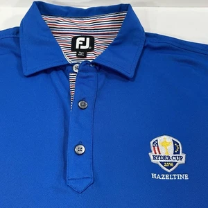 Camisa de golf FootJoy 2XL azul 2016 EE. UU. Ryder Cup logotipo bordado avellana - Imagen 1 de 17