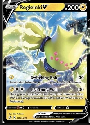 Regieleki V SWSH280 - Sword & Shield Promo Card - NM - Image 1 of 2