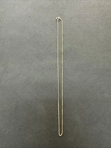 10k 1g Yellow Gold Necklace 18" - Picture 1 of 4