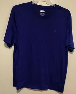 Fila Sport royalblaues kurzärmliges T-Shirt für Männer oder Frauen Größe L - Bild 1 von 3