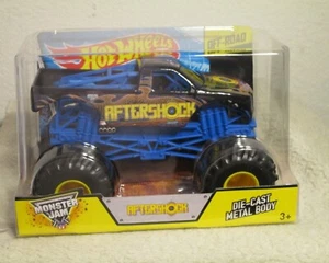 VHTF HOT WHEELS MONSTER JAM TRUCK AFTERSHOCK 2014 EDITION OFF ROAD CBY61 CCB14 - Bild 1 von 1
