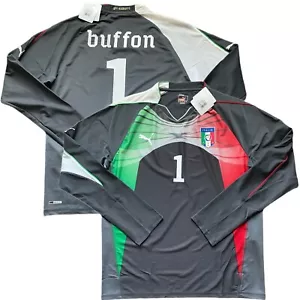 Maglia Portatore Autentica 2010 Italia #1 BUFFON 2XL GK Edizione Giocatore Manica Lunga - Foto 1 di 17